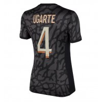 Camiseta Paris Saint-Germain Manuel Ugarte #4 Tercera Equipación para mujer 2023-24 manga corta